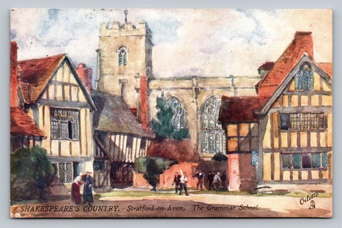 Postcard stratford upon avon - -,