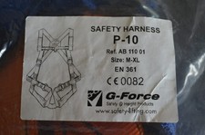 G- FORCE Safety Harness P-10 Size: M-XL