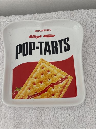 Ceramic poptarts plate - poptarts,