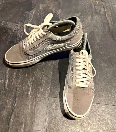 Vans grey white - vans, trainers