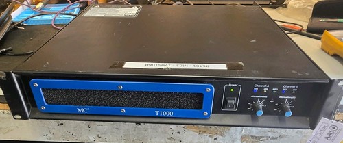 Mc2 t1000 amplifier - mc2,