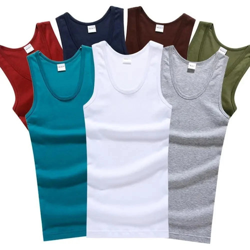 Mens vest tops 100 cotton - mens, 100%