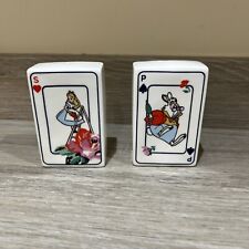 Disney - Cath Kidston - Alice in Wonderland - Salt & Pepper Set - Bone China