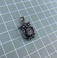 Owl necklace pendant 925 - [,