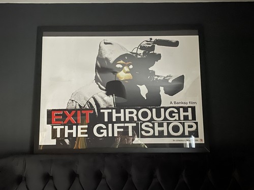 Banksy exit through the gift - banksy,