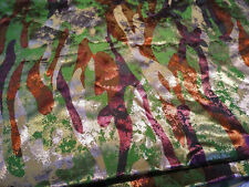 Stretchy fabric remnant - 4 way stretch camoflague stage costumes
