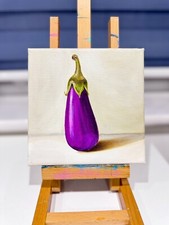 Original oil painting 6x6 On