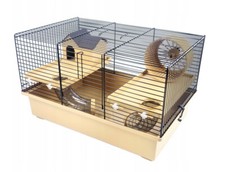 Small Hamster Cage with House
