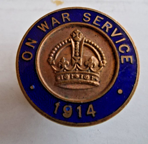 First world war service - first,