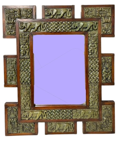 Aztec maya revival mirror - revival,