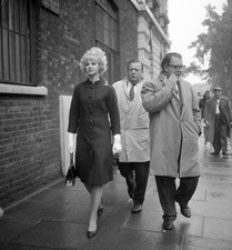 Mandy Rice Davies leaves