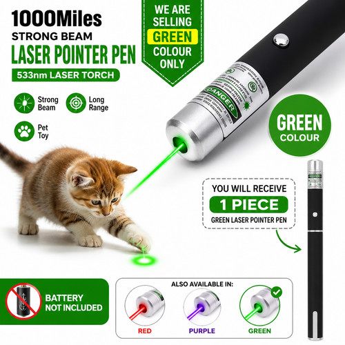 Mini portable led green - mini,