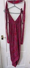 Pink Paisley Jumpsuit Tie