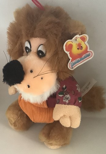Lion printed top plush cute - lion,