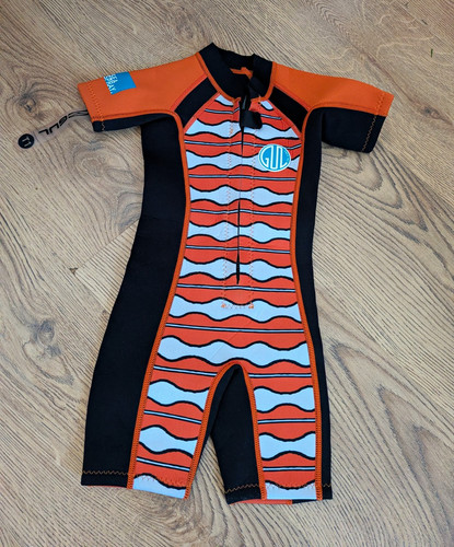 Gul sea spray toddler shortie - gul,