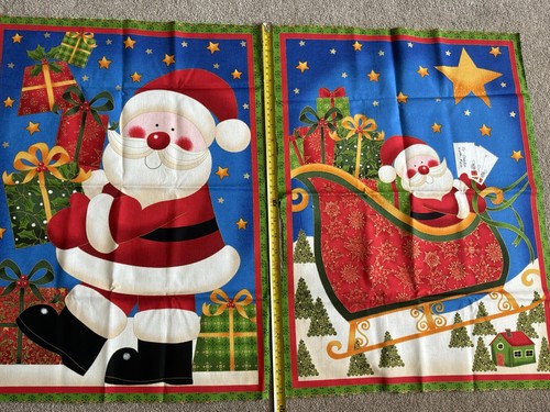 Two christmas theme fabric - two,