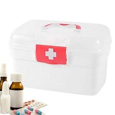 First Aid Kits Medical Box Dustproof Large Size First Aid Case Travel Toy