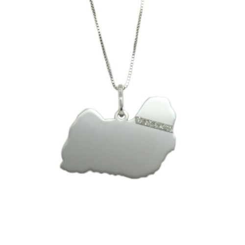 Necklace with pendant - with,