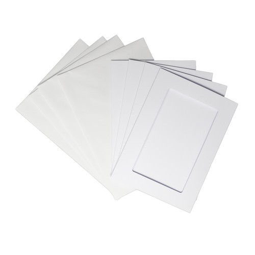 Rectangular aperture cards - aperture, a5