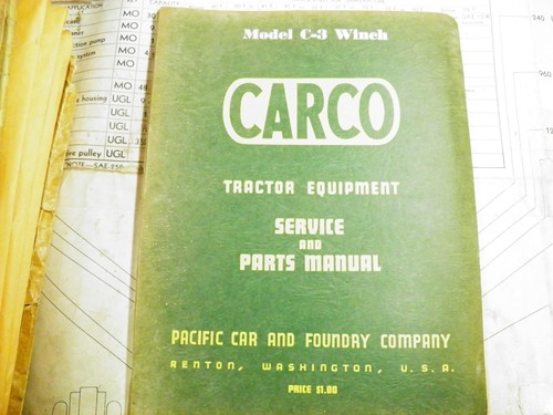 Carco model winch service - winch,