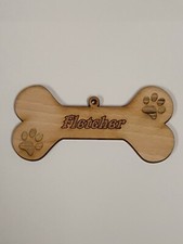 DB5 Personalised Wooden Dog