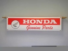 Honda spares banner - banner, retro