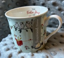 NWT Lovely Foxwood Home Christmas mug with Twelve Days Of Christmas