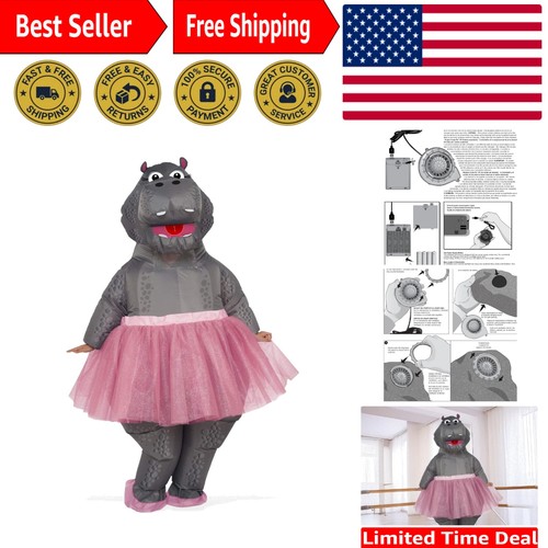 Laugh ready hippo inflatable - hippo,