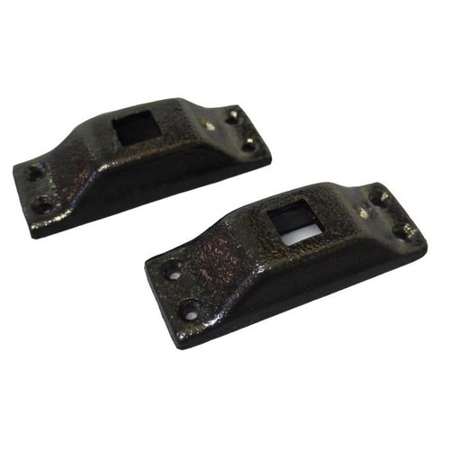 Pair deluxe black rake - deluxe,