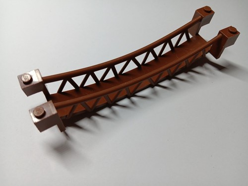 Lego brown rope bridge - brown, #2549
