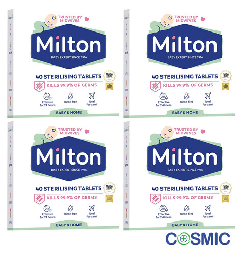 Milton sterilising tablets - 4, x