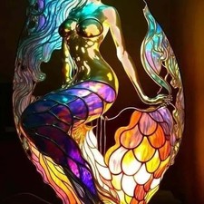 Stained Resin Animal Night