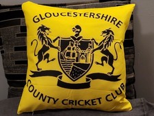 Gloucestershire County Cricket Club Cushion Cover Pillow Case