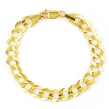 14K Yellow Gold Solid 10mm
