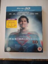 Man Of Steel (Blu-ray 3D, 2013). Lenticular Sleeve