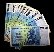 Zimbabwe 10x one million