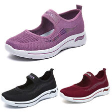 Ladies Womens Summer Low Wedge Sandals Orthopedic Closed Toe Slippers Shoes Size