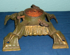 Vintage 4-Footed Cast Iron