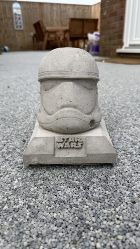 Stormtrooper concrete garden - stormtrooper,