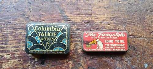 1920s original gramaphone tins - 1920s,