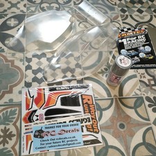 Kamtec Tamiya Egress Reproduction Buggy Bodyshell Lexan + PS12 + Sticker set 