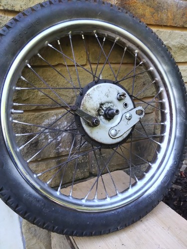 Bsa bantam b175 front wheel - bantam,