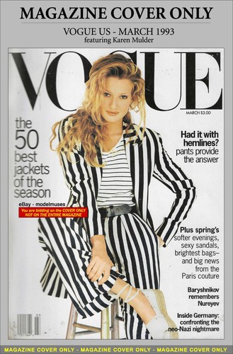 Cover only vogue us march - only,