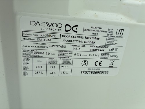 Daewoo erf 336mnl american - daewoo, erf-336mnl