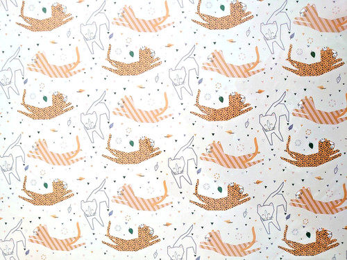 Wrapping paper leopard - wrapping,