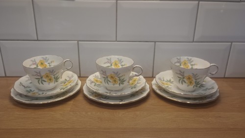 Vintage melba china - vintage, three