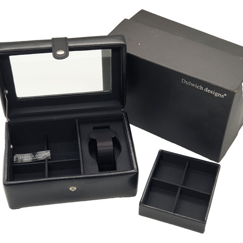 Dulwich designs black leather - designs,