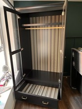 Ikea Wardrobe- Undredal Black