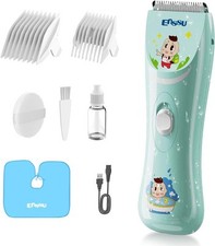 Quiet Baby Hair Clippers Silent Rechargeable Waterproof Kids Hair Trimmers Kit