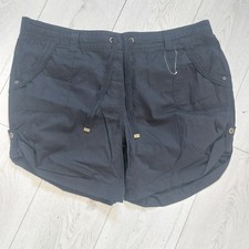 Womens Black Shorts Size 18